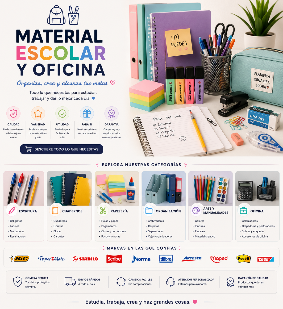 Material Escolar Y Oficina