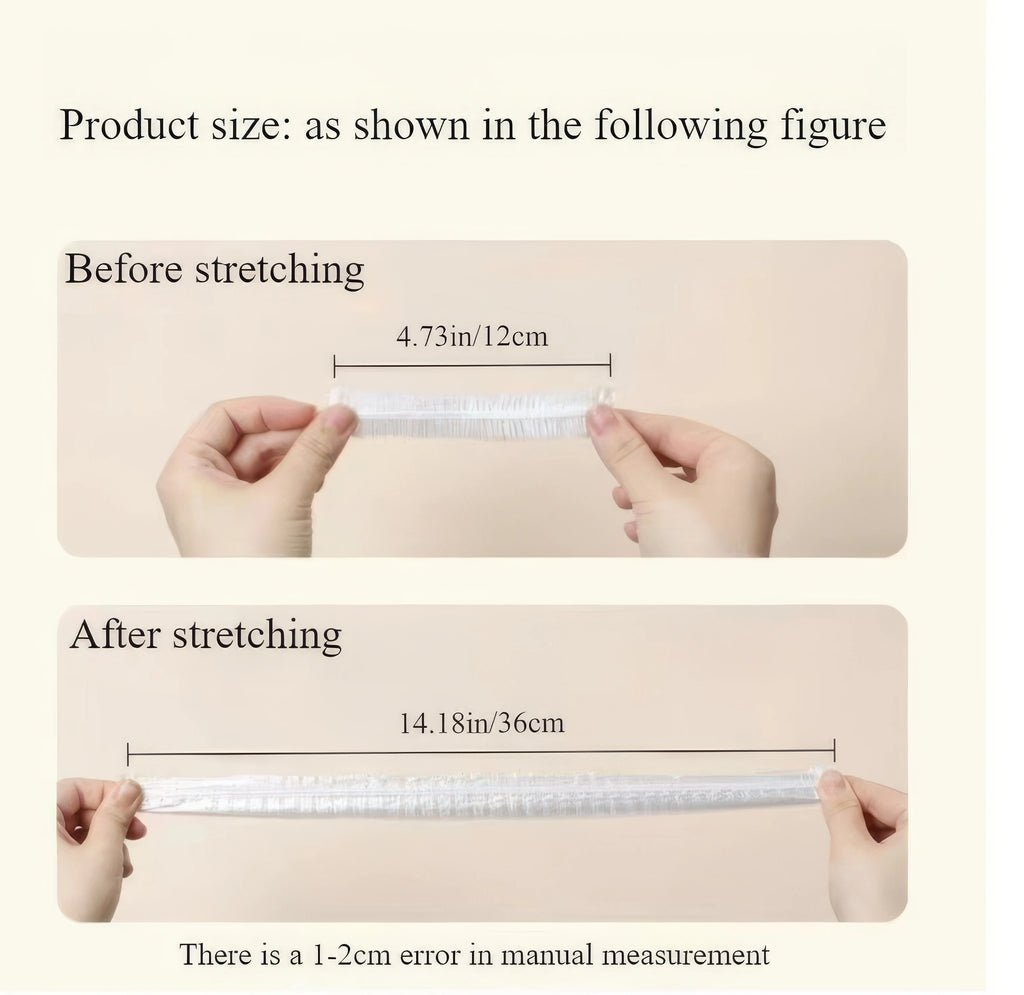 100/200/300 Plastic Bags, Disposable Plastic Packaging Film, Suitable for Snacks, Fruits, Vegetables, and Bread, Food Storage