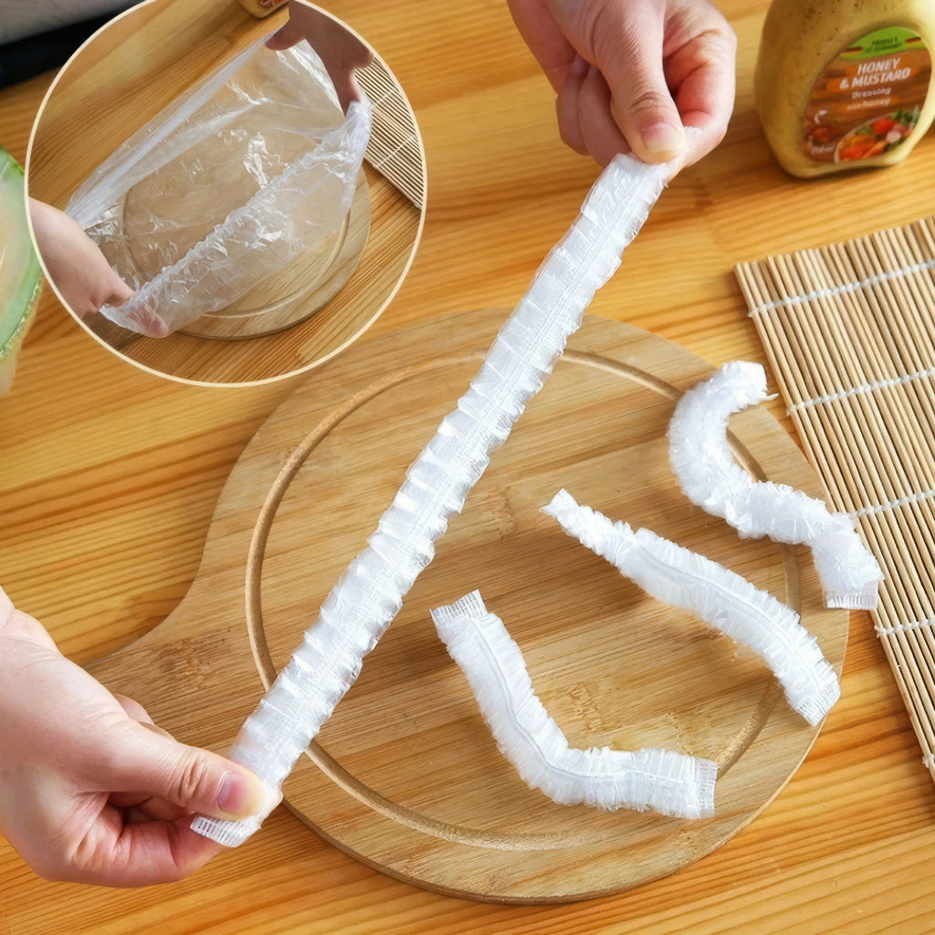 100/200/300 Plastic Bags, Disposable Plastic Packaging Film, Suitable for Snacks, Fruits, Vegetables, and Bread, Food Storage