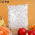 100/200/300 Plastic Bags, Disposable Plastic Packaging Film, Suitable for Snacks, Fruits, Vegetables, and Bread, Food Storage