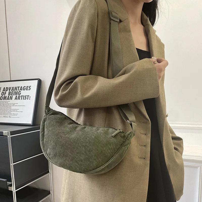 Corduroy Crossbody Bags for Women’s