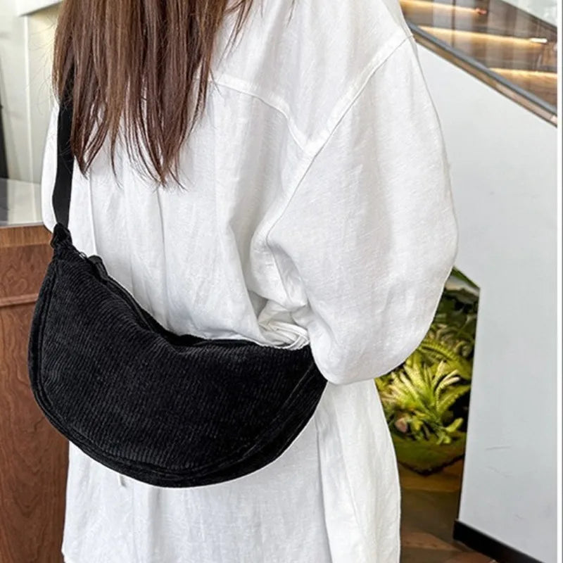Corduroy Crossbody Bags for Women’s