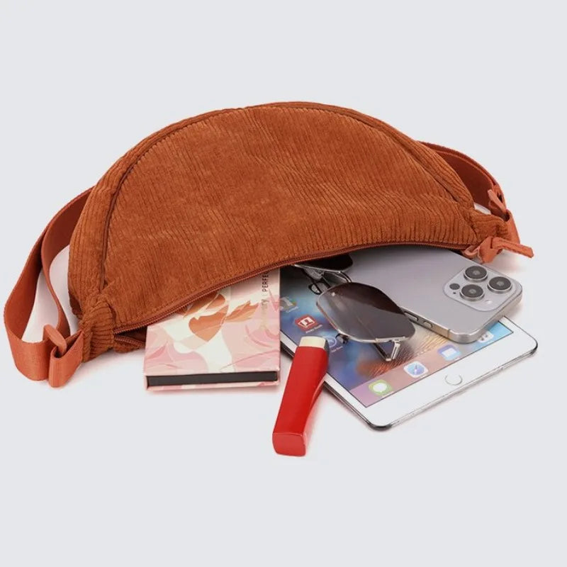 Corduroy Crossbody Bags for Women’s