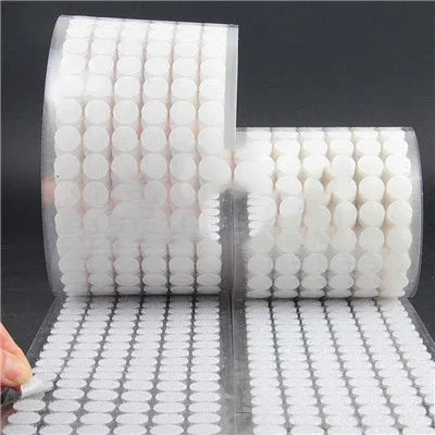 Self Adhesive Fastener Tape Dots Magic Sticker Paste Fixed Buckle Glue Round Hook Loop Kid DIY Toys Sewing Garment Accessory