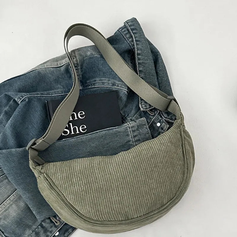 Corduroy Crossbody Bags for Women’s