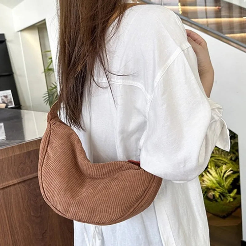 Corduroy Crossbody Bags for Women’s