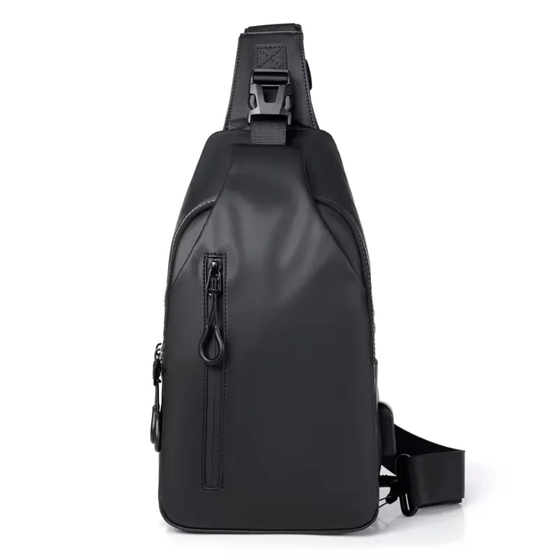 Large Capacity Multifunctional Chest Bag, Fashion Simple Commuter Lightweight Shoulder Crossbody Bag for Daily Travel