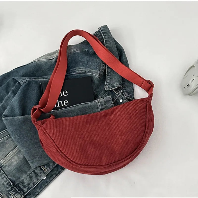 Corduroy Crossbody Bags for Women’s