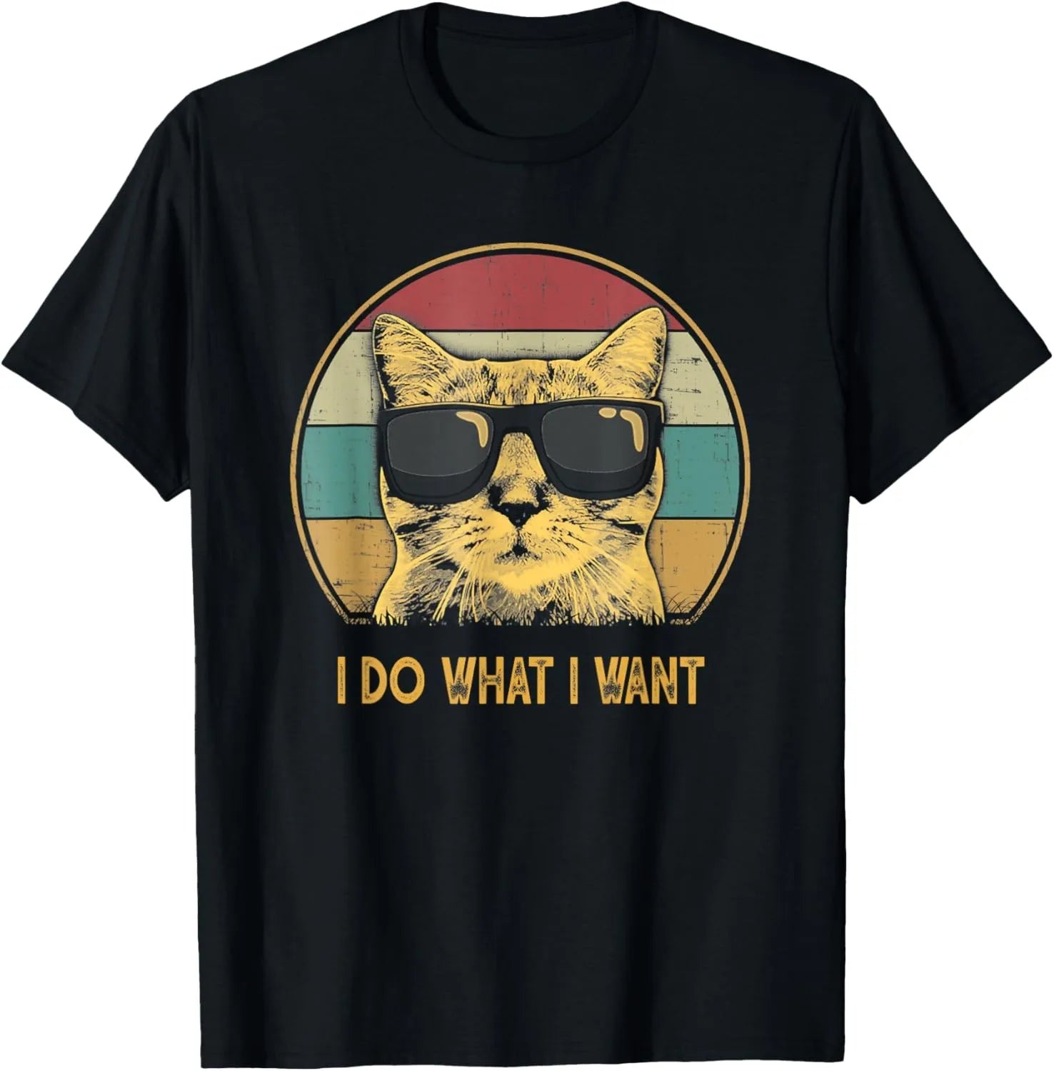 Funny Cats Sorry I Am Late I Saw A Cat T-Shirt Original Design Home Joke Streetswear Men Clothing Oversized T Shirt